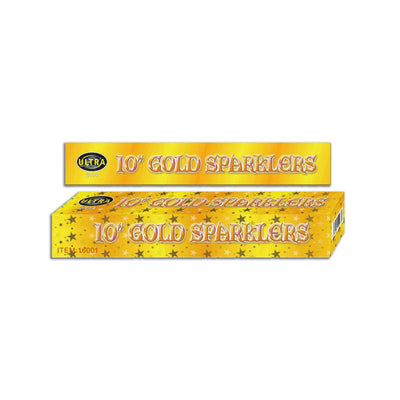 10'' Gold Sparklers
