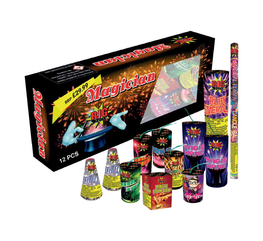Magician Selection Box – Ultra Fireworks Direct